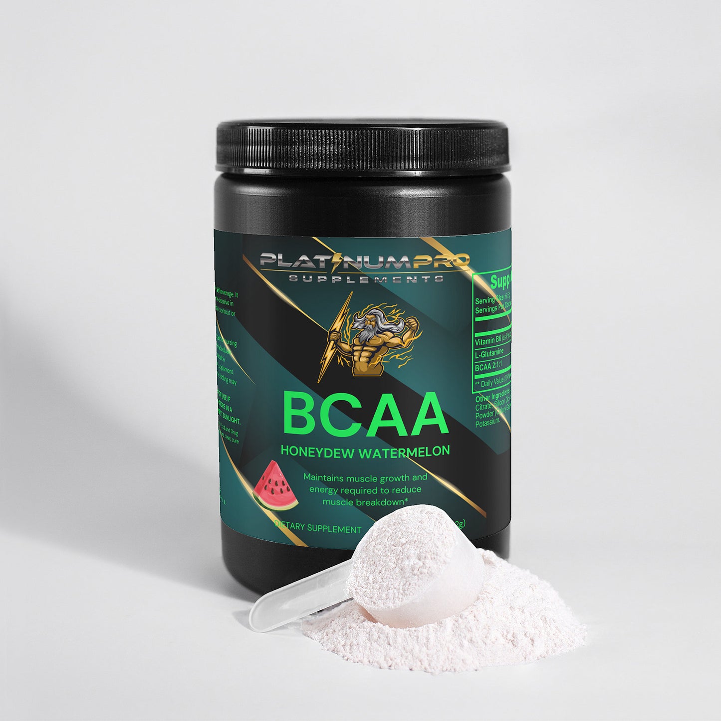 BCAA Post Workout Powder (Honeydew/Watermelon)