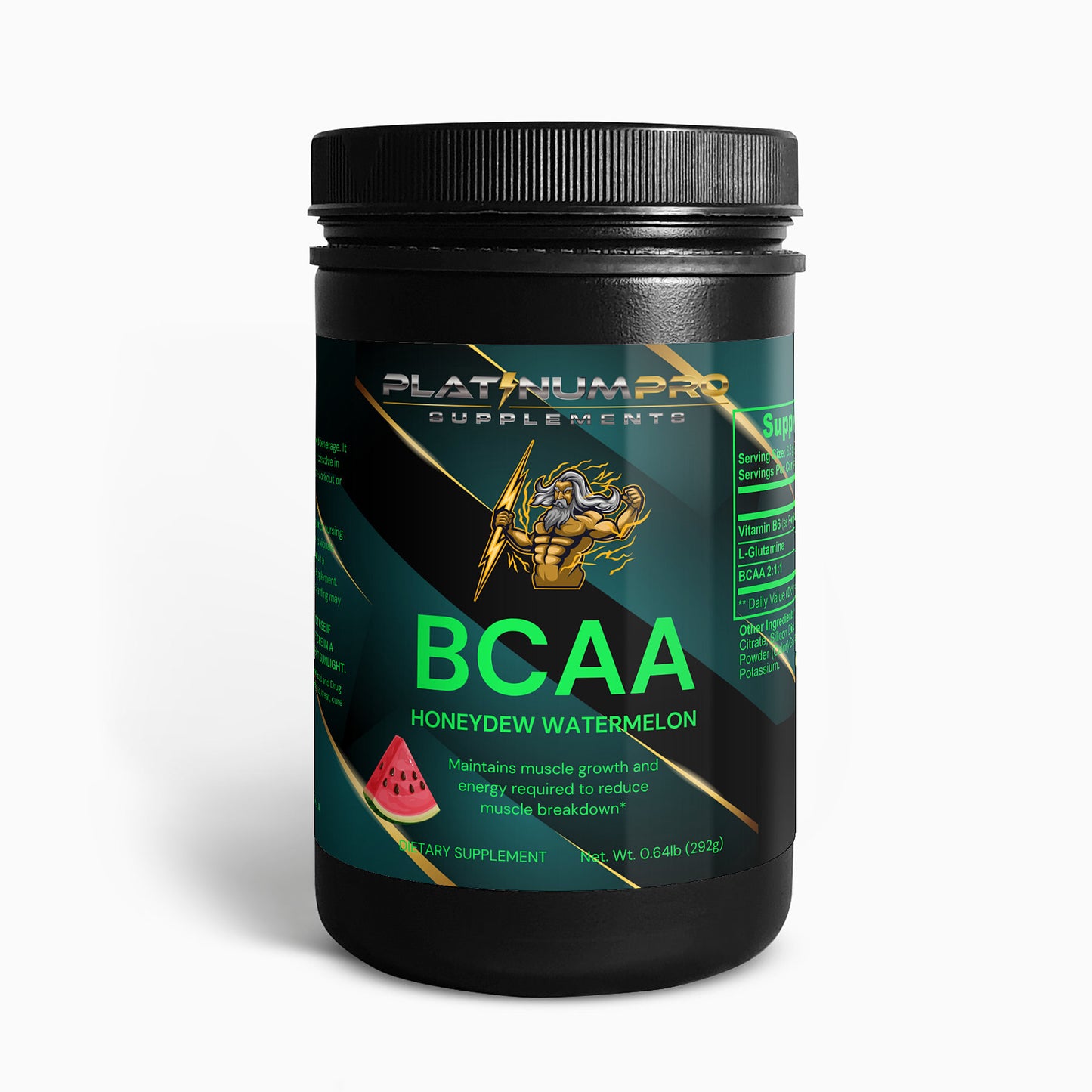 BCAA Post Workout Powder (Honeydew/Watermelon)